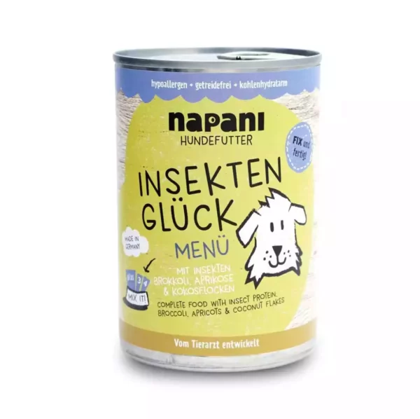 Insekten Nassfutter Hund
